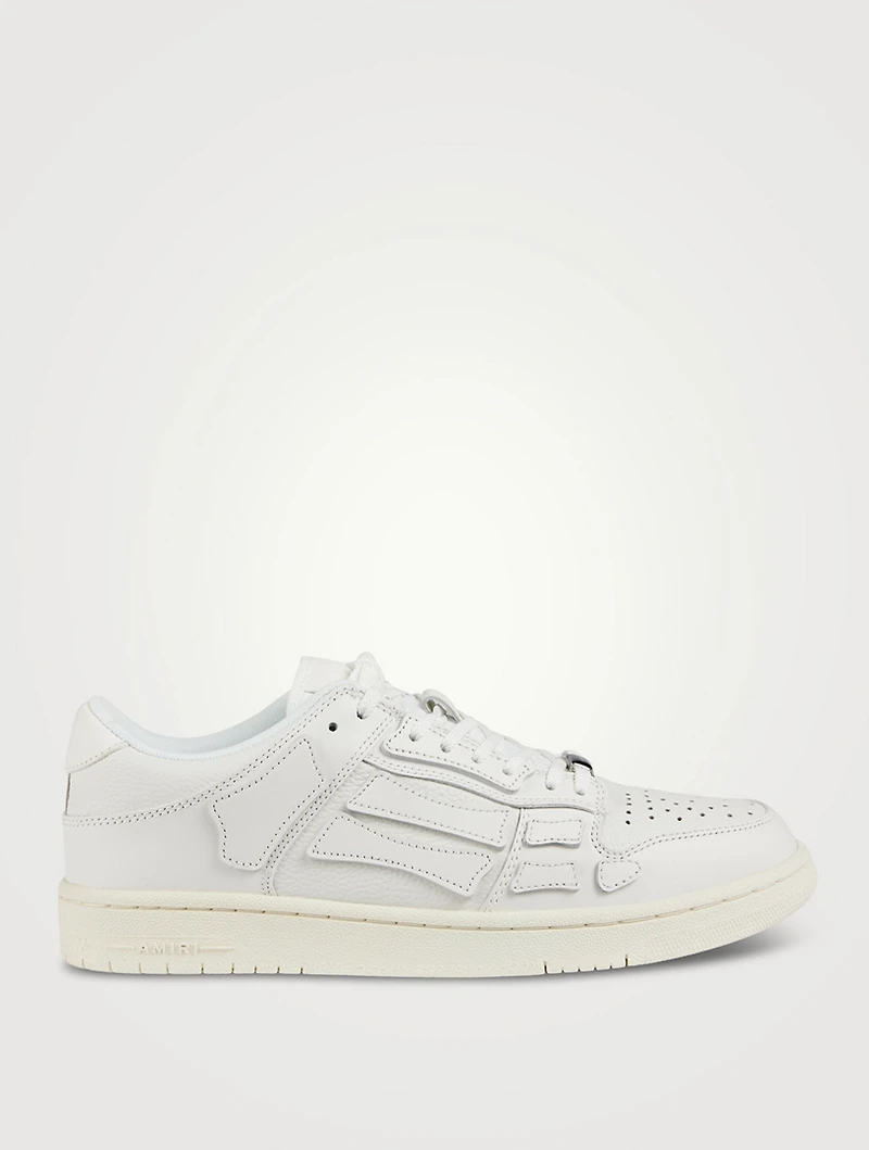 Skel Top Leather Low-Top Sneakers
