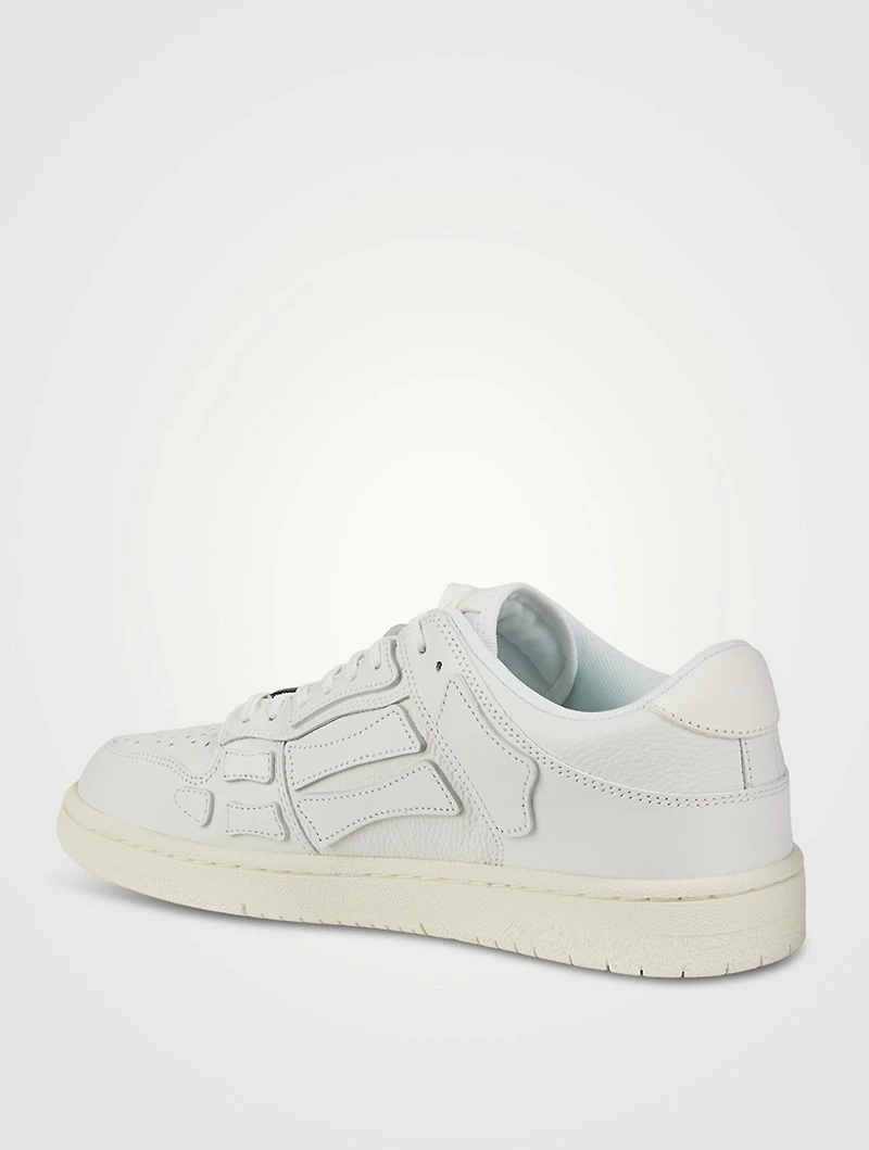 Skel Top Leather Low-Top Sneakers