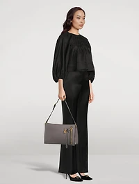 Medium Alix Leather Crossbody Bag