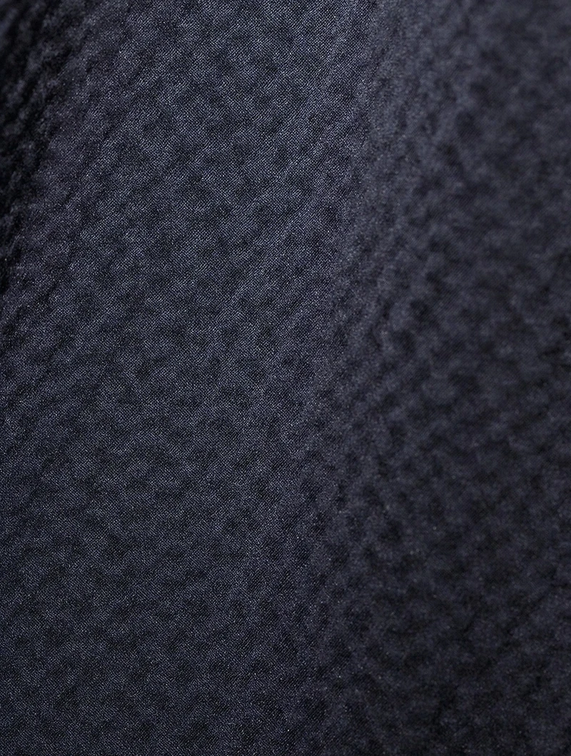 Hanley Drawstring Silk Dress