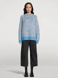 Strada Jacquard Alpaca Sweater
