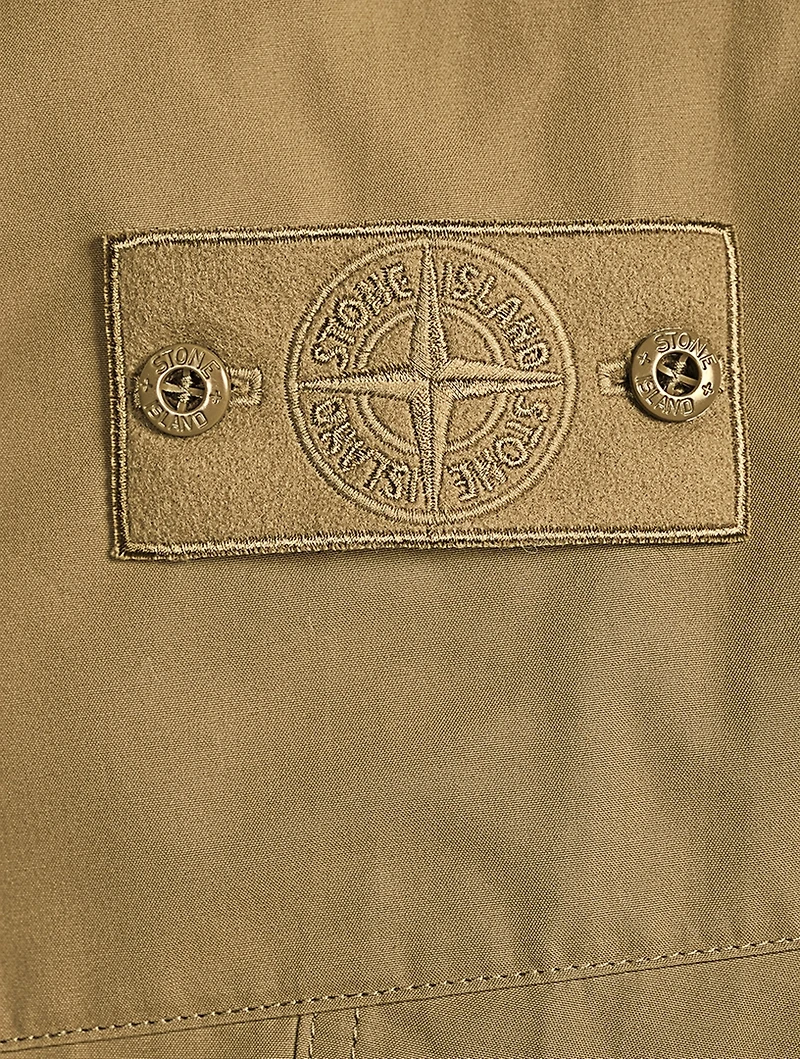 Ghost Cotton Straight-Leg Pants