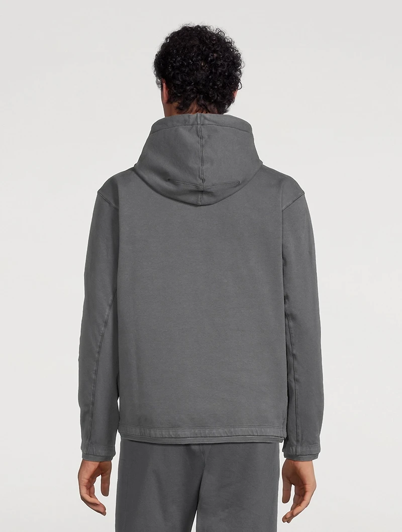 Stretch Cotton Hoodie