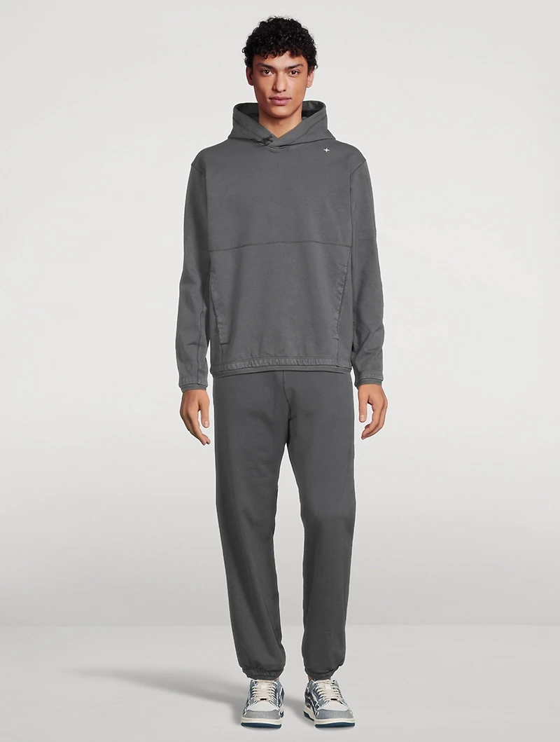 Stretch Cotton Hoodie