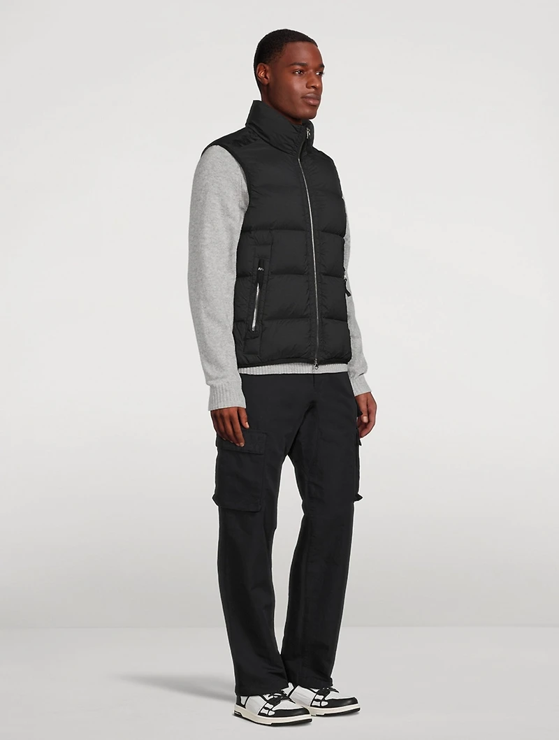 Seamless Tunnel Nylon Down-TC Vest
