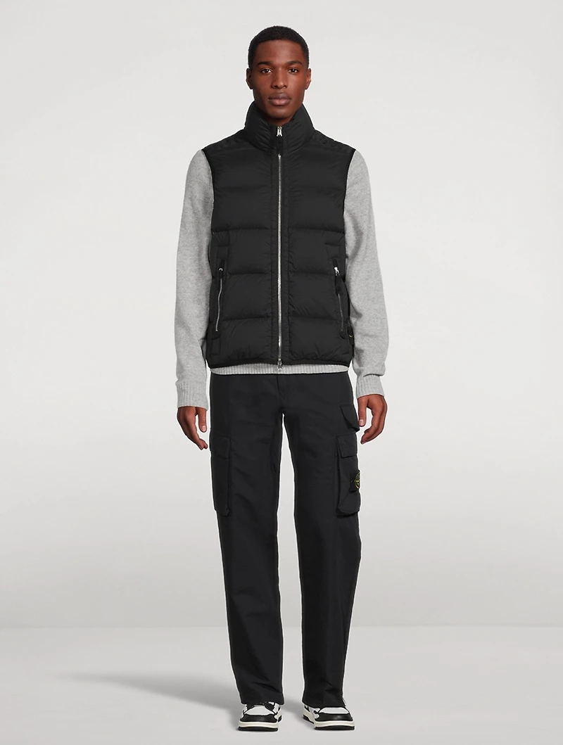 Seamless Tunnel Nylon Down-TC Vest