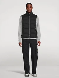 Seamless Tunnel Nylon Down-TC Vest