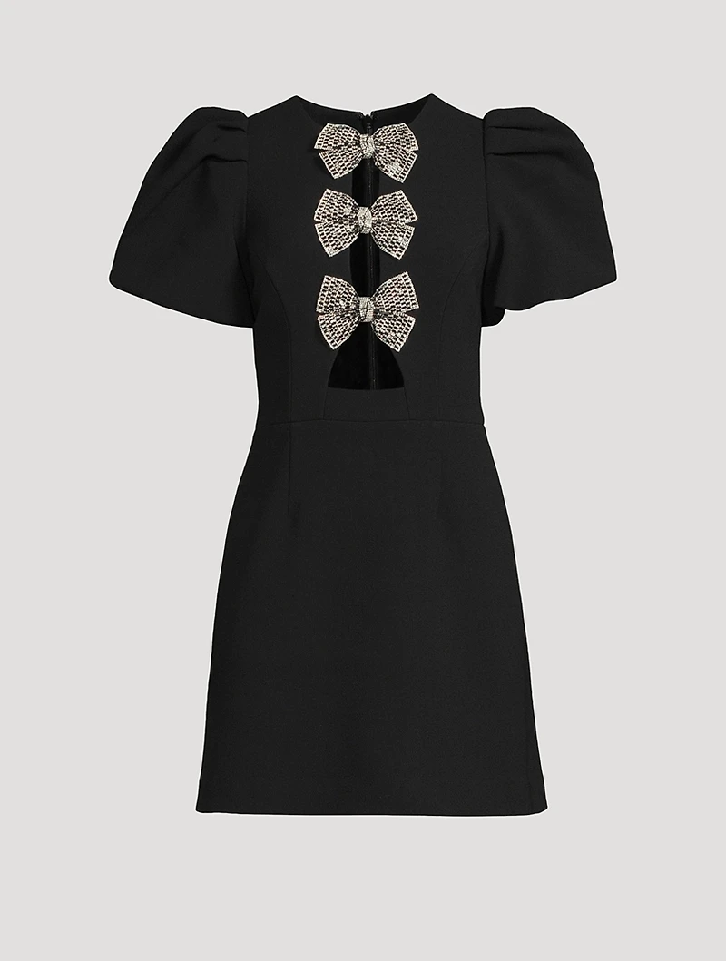 Yvonne Bow Mini Dress