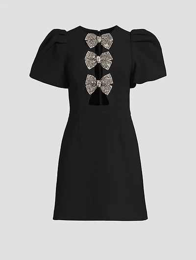 Yvonne Bow Mini Dress