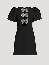 Yvonne Bow Mini Dress