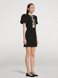 Yvonne Bow Mini Dress