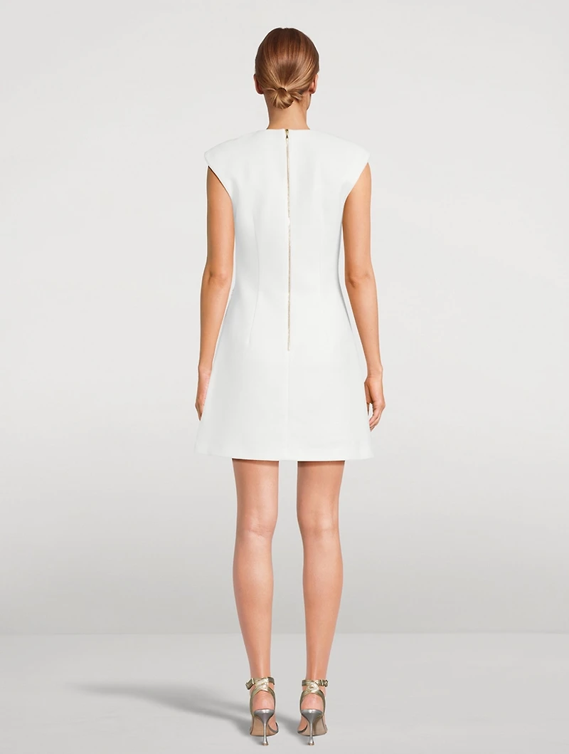 Versailles Sequin-Appliqué Mini Dress