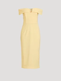 Lumiere Embellished Off-The-Shoulder Dress