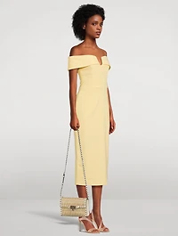Lumiere Embellished Off-The-Shoulder Dress