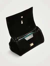Mini Twist Velvet Clutch