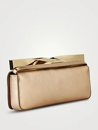 Twist Leather Shoulder Bag