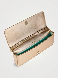 Twist Leather Shoulder Bag