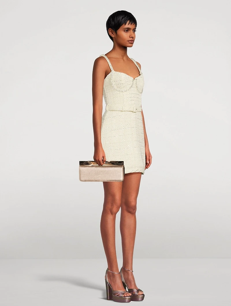 Twist Leather Shoulder Bag