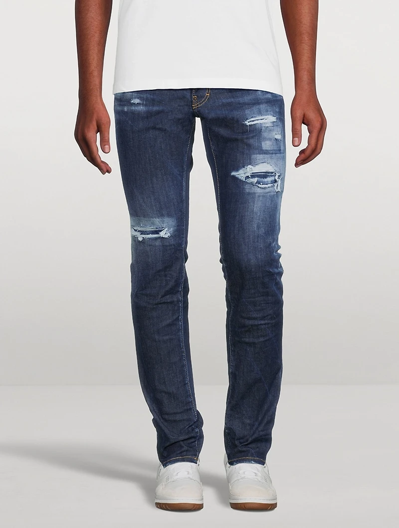 Distressed Cool Guy Skinny Jeans