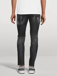 Distressed Skater Skinny Jeans