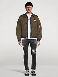 Distressed Skater Skinny Jeans