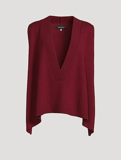 Cashmere V-Neck Sweater Vest
