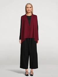 Cashmere V-Neck Sweater Vest