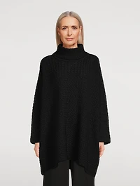 Monks Rattan-Weave Cashmere Sweater