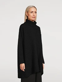 Monks Rattan-Weave Cashmere Sweater