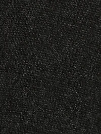 Scrunch-Neck Cashmere Sweater Dress