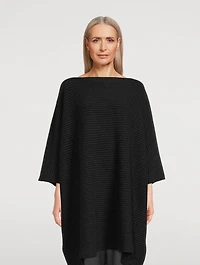 Ribbed Cashmere Tunic