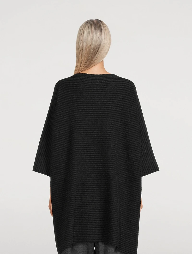 Ribbed Cashmere Tunic