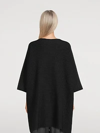Ribbed Cashmere Tunic
