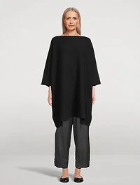 Ribbed Cashmere Tunic