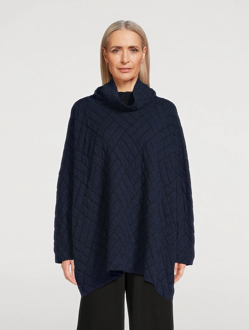 Monks Quilted Cashmere Sweater