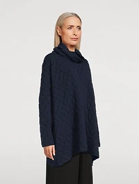 Monks Quilted Cashmere Sweater