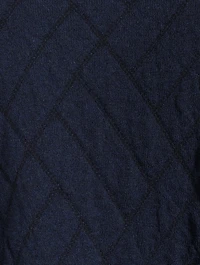 Monks Quilted Cashmere Sweater