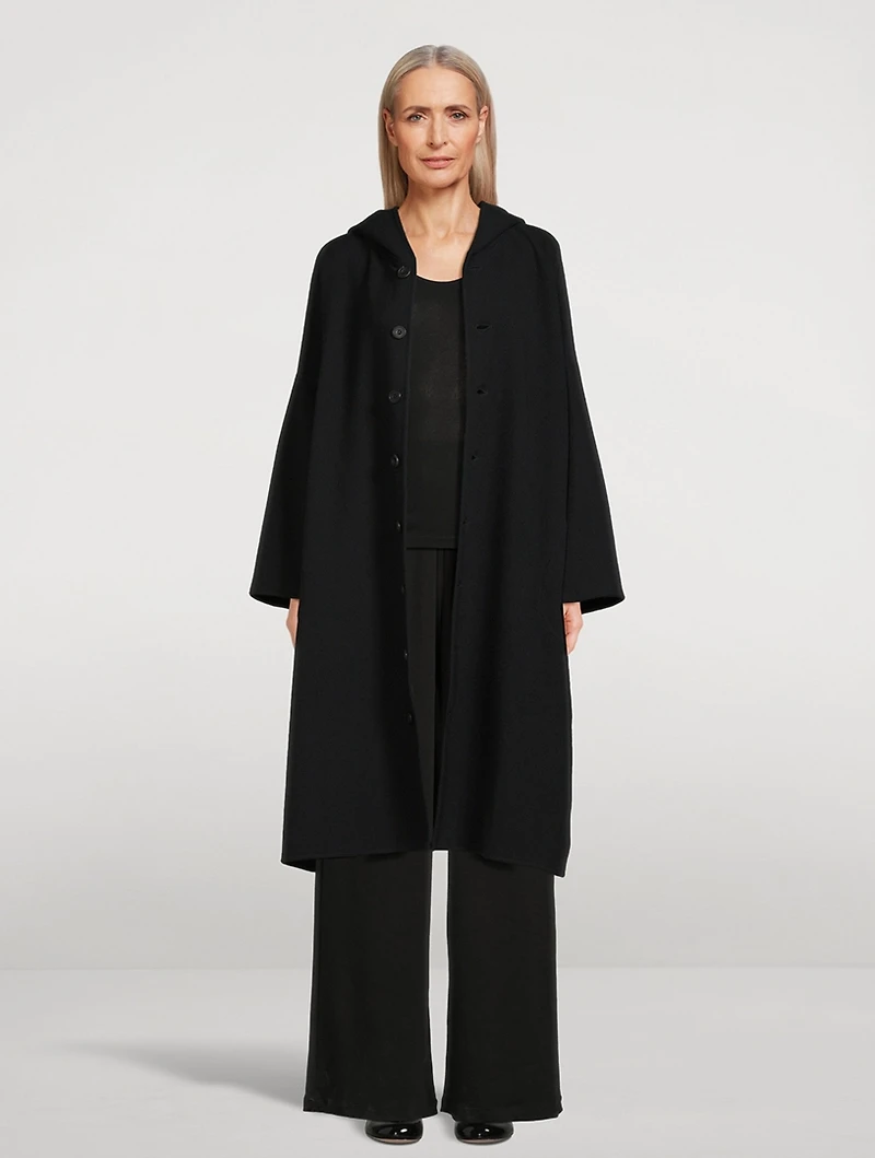 Wool And Cashmere Coat