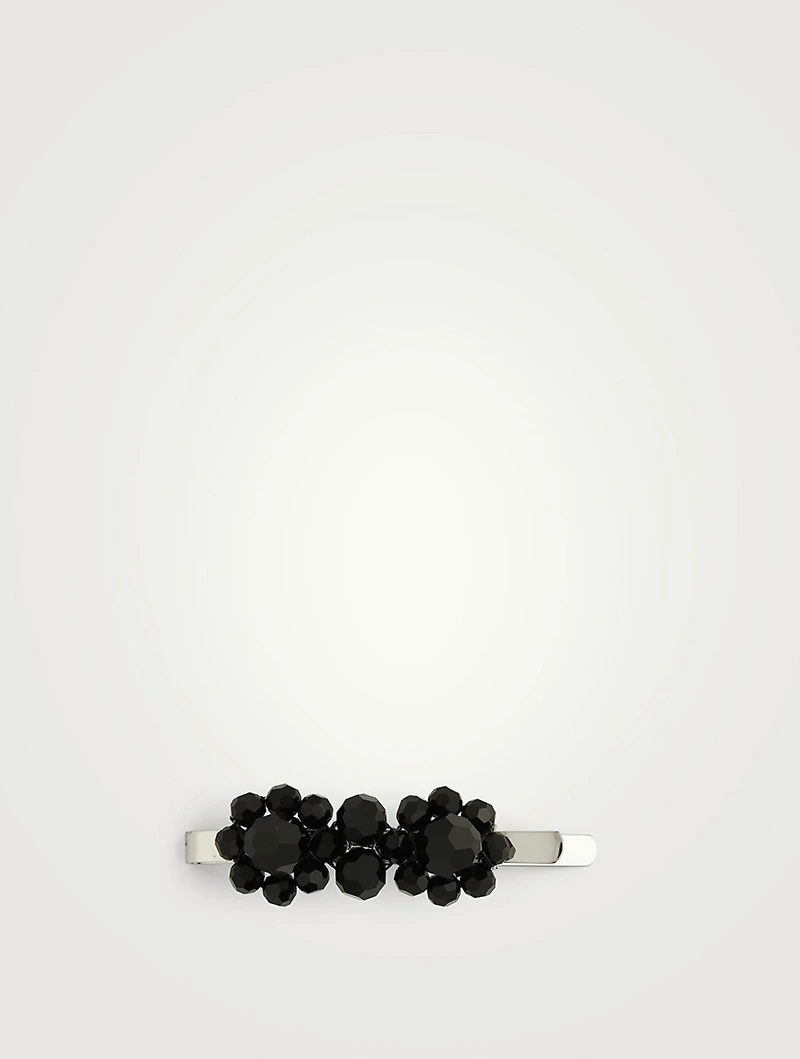 Mini Crystal Flower Hair Clip