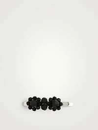 Mini Crystal Flower Hair Clip