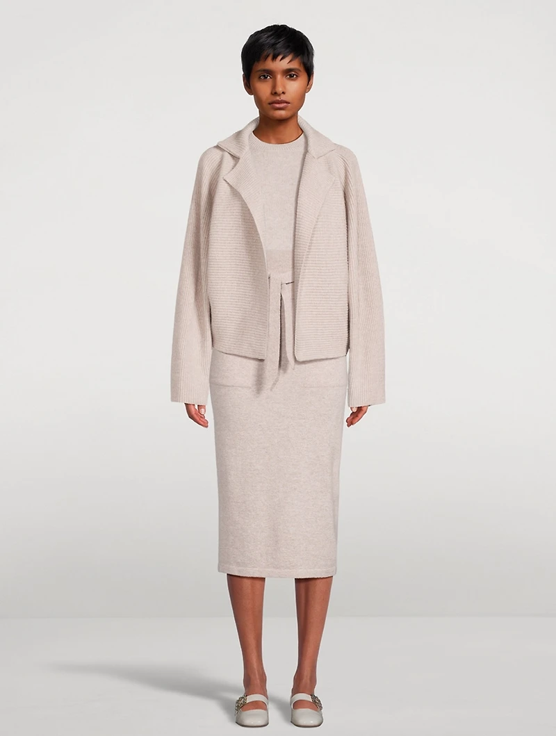 Cashmere Kimono Sleeve Jacket