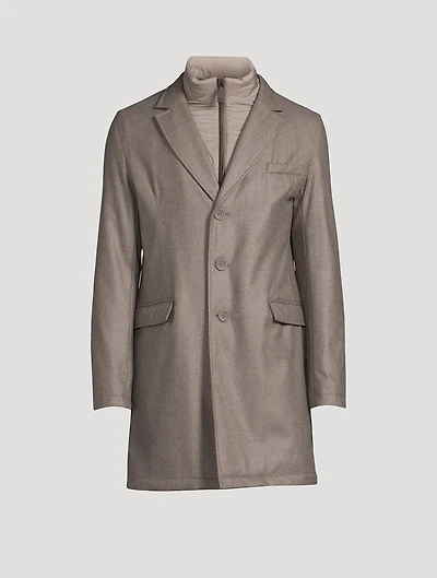 Wool And Cashmere Topcoat