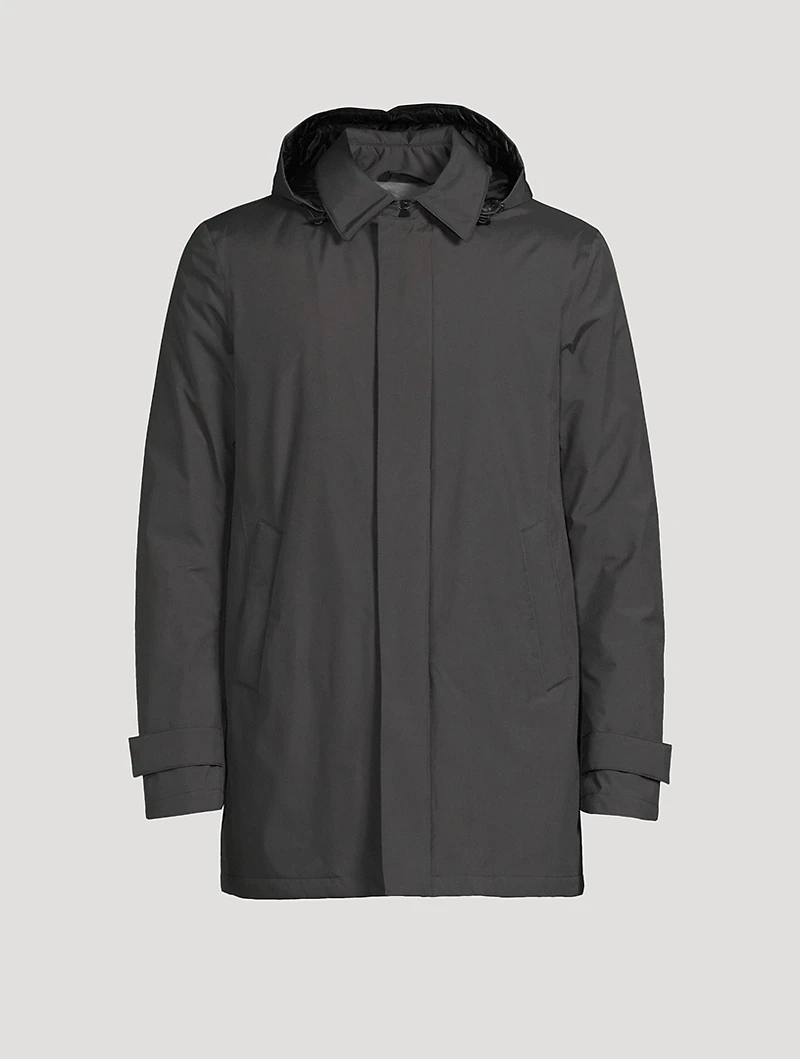 Laminar Goretex Down Coat With Hood