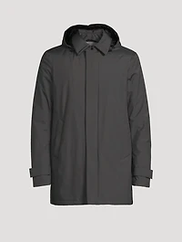 Laminar Goretex Down Coat With Hood