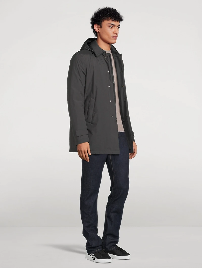 Laminar Goretex Down Coat With Hood