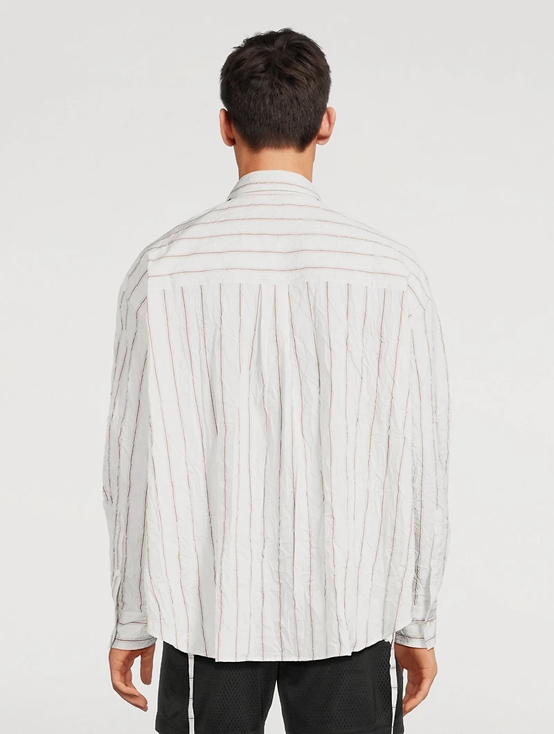 Crinkled Kimono Shirt