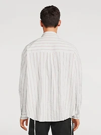 Crinkled Kimono Shirt