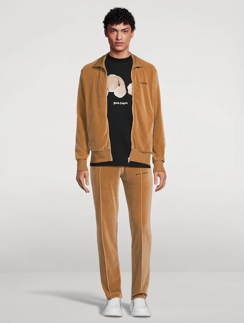 Velvet Track Pants