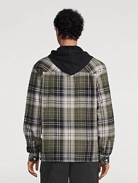 Flannel Check Jersey Jacket