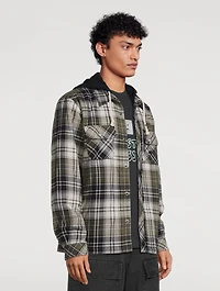 Flannel Check Jersey Jacket